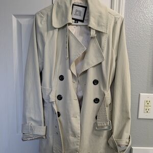 Blanc Noir Beige Trench Coat